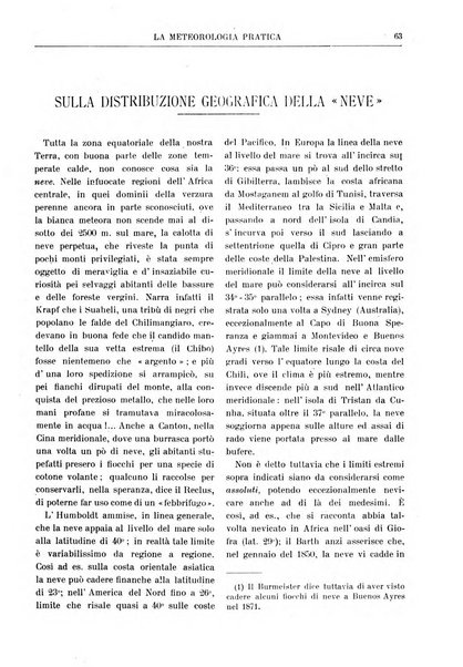 La meteorologia pratica rivista di meteorologia agraria, igienica, aeronautica