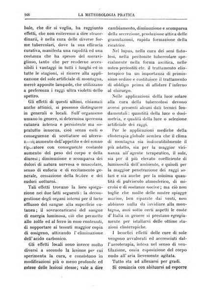 La meteorologia pratica rivista di meteorologia agraria, igienica, aeronautica