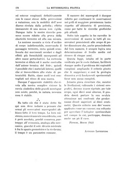 La meteorologia pratica rivista di meteorologia agraria, igienica, aeronautica