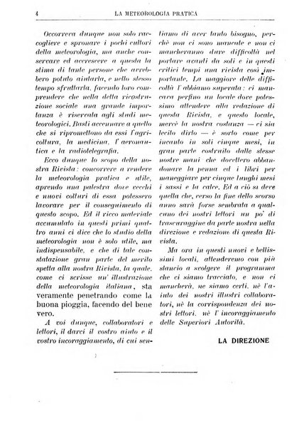 La meteorologia pratica rivista di meteorologia agraria, igienica, aeronautica