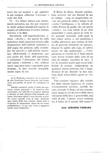 La meteorologia pratica rivista di meteorologia agraria, igienica, aeronautica