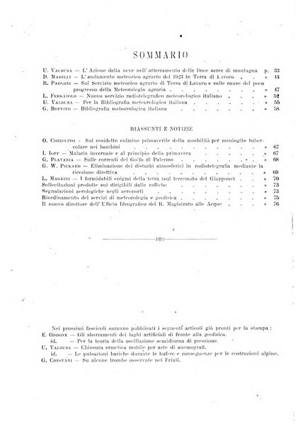 La meteorologia pratica rivista di meteorologia agraria, igienica, aeronautica