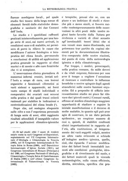 La meteorologia pratica rivista di meteorologia agraria, igienica, aeronautica