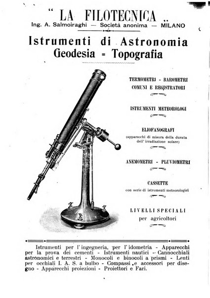 La meteorologia pratica rivista di meteorologia agraria, igienica, aeronautica