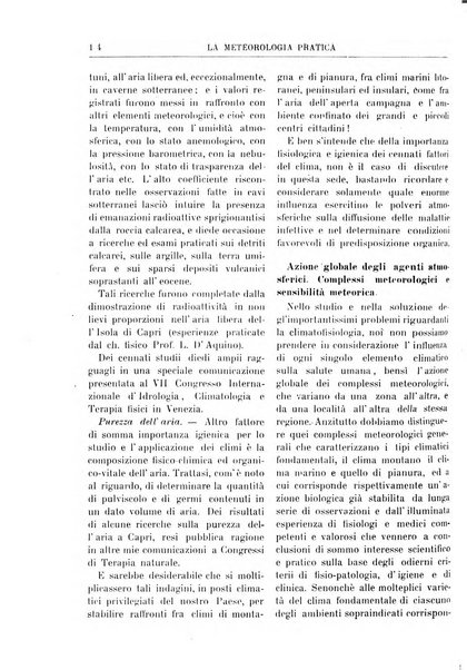 La meteorologia pratica rivista di meteorologia agraria, igienica, aeronautica