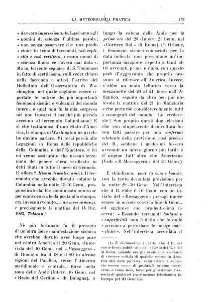 La meteorologia pratica rivista di meteorologia agraria, igienica, aeronautica