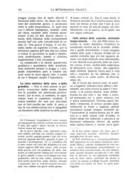 La meteorologia pratica rivista di meteorologia agraria, igienica, aeronautica