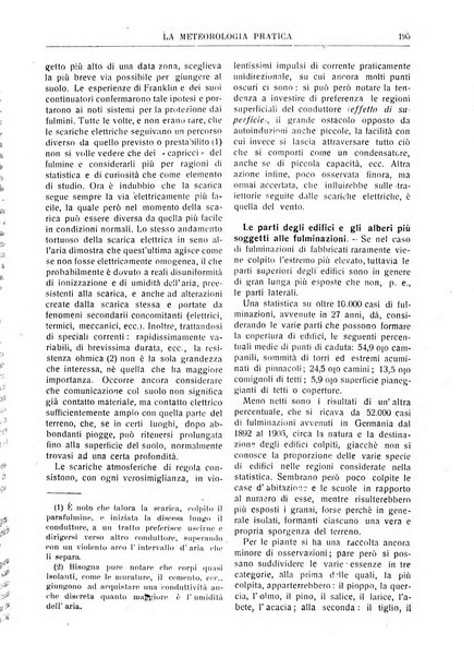 La meteorologia pratica rivista di meteorologia agraria, igienica, aeronautica