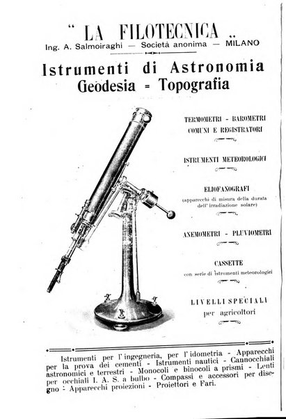 La meteorologia pratica rivista di meteorologia agraria, igienica, aeronautica