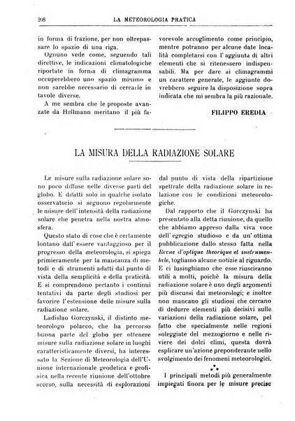 La meteorologia pratica rivista di meteorologia agraria, igienica, aeronautica