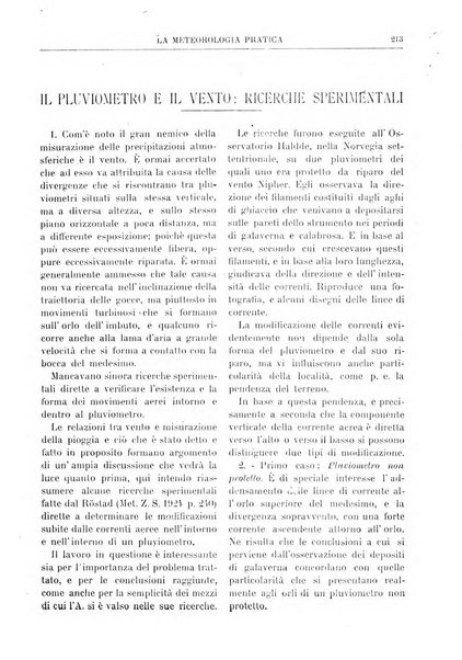 La meteorologia pratica rivista di meteorologia agraria, igienica, aeronautica