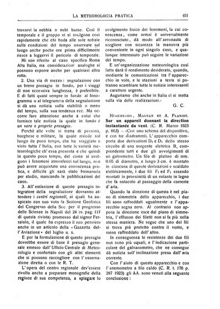 La meteorologia pratica rivista di meteorologia agraria, igienica, aeronautica