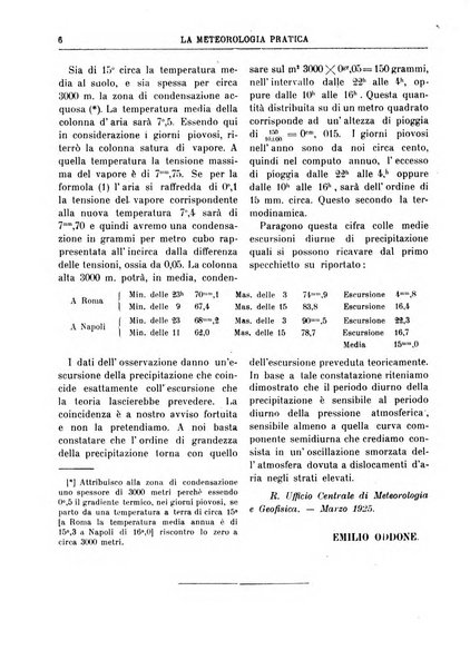 La meteorologia pratica rivista di meteorologia agraria, igienica, aeronautica