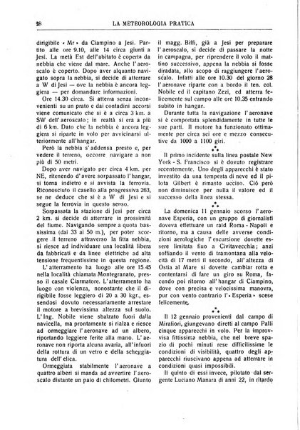 La meteorologia pratica rivista di meteorologia agraria, igienica, aeronautica