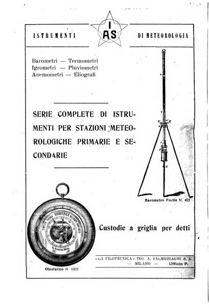 La meteorologia pratica rivista di meteorologia agraria, igienica, aeronautica