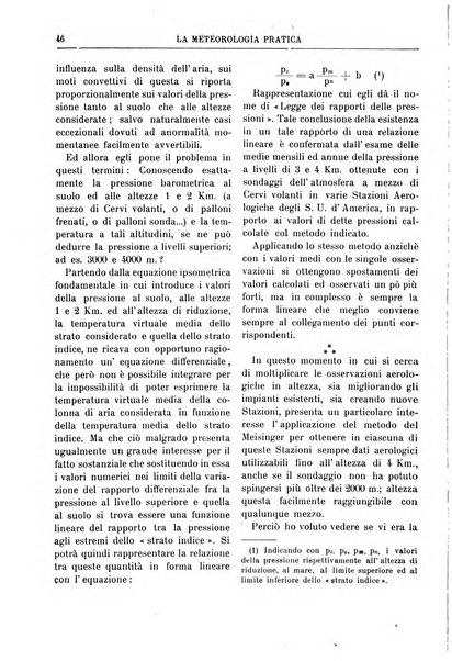 La meteorologia pratica rivista di meteorologia agraria, igienica, aeronautica