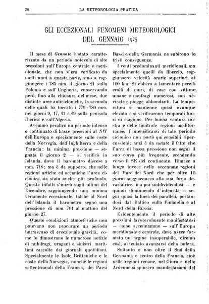 La meteorologia pratica rivista di meteorologia agraria, igienica, aeronautica