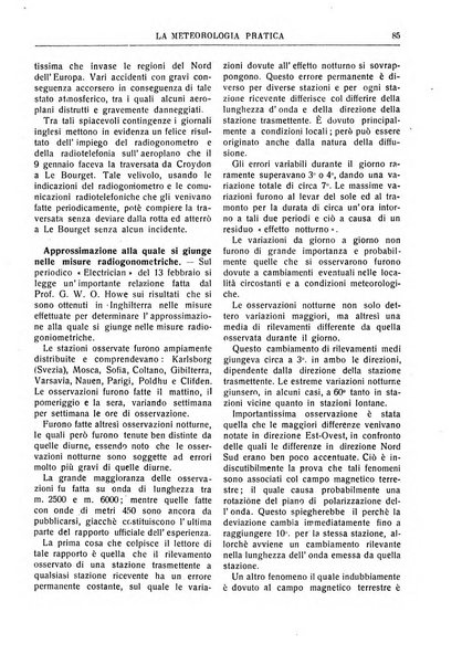 La meteorologia pratica rivista di meteorologia agraria, igienica, aeronautica