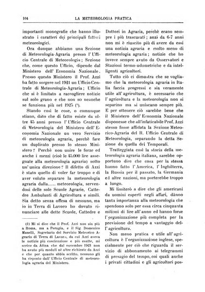 La meteorologia pratica rivista di meteorologia agraria, igienica, aeronautica