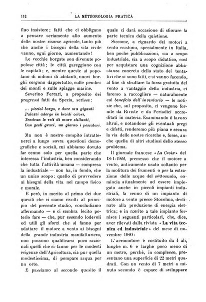 La meteorologia pratica rivista di meteorologia agraria, igienica, aeronautica