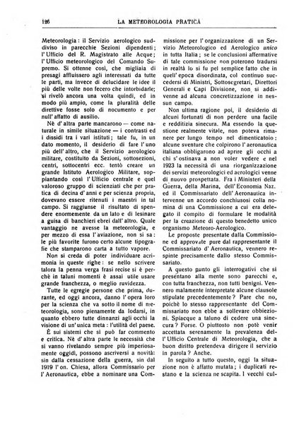 La meteorologia pratica rivista di meteorologia agraria, igienica, aeronautica