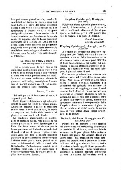 La meteorologia pratica rivista di meteorologia agraria, igienica, aeronautica