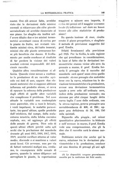 La meteorologia pratica rivista di meteorologia agraria, igienica, aeronautica