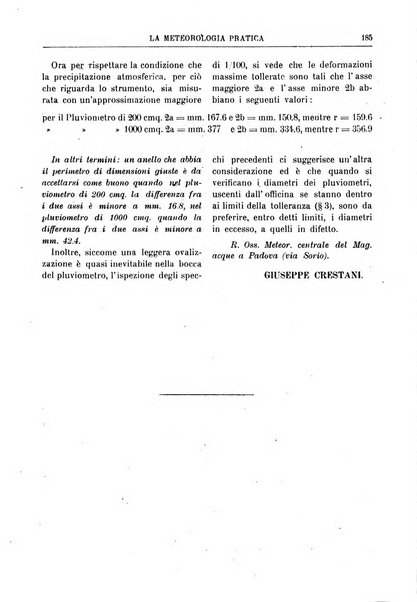 La meteorologia pratica rivista di meteorologia agraria, igienica, aeronautica