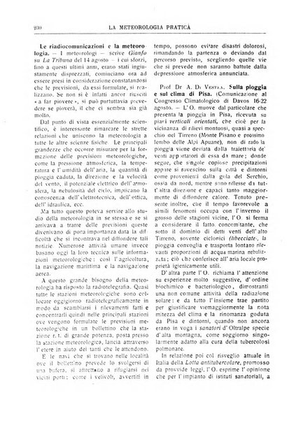 La meteorologia pratica rivista di meteorologia agraria, igienica, aeronautica