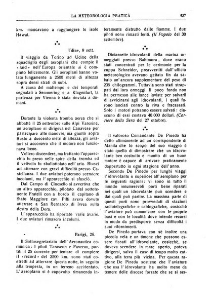 La meteorologia pratica rivista di meteorologia agraria, igienica, aeronautica