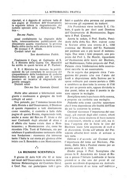 La meteorologia pratica rivista di meteorologia agraria, igienica, aeronautica