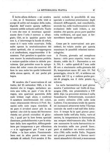 La meteorologia pratica rivista di meteorologia agraria, igienica, aeronautica