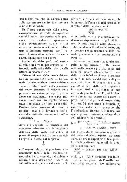 La meteorologia pratica rivista di meteorologia agraria, igienica, aeronautica