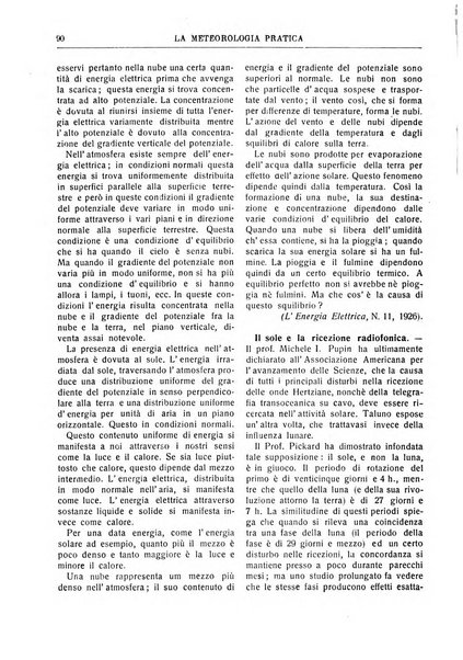 La meteorologia pratica rivista di meteorologia agraria, igienica, aeronautica