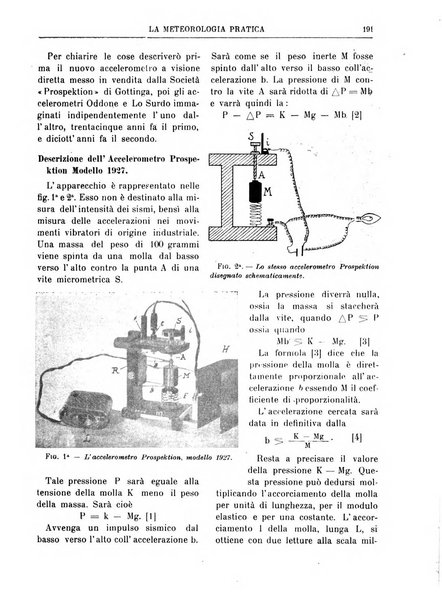 La meteorologia pratica rivista di meteorologia agraria, igienica, aeronautica