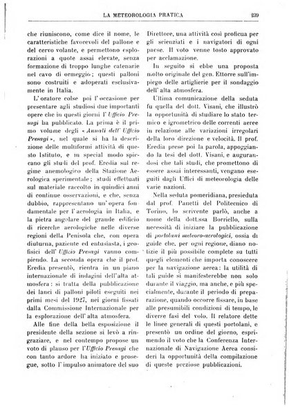 La meteorologia pratica rivista di meteorologia agraria, igienica, aeronautica