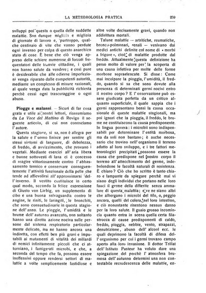 La meteorologia pratica rivista di meteorologia agraria, igienica, aeronautica