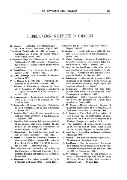 La meteorologia pratica rivista di meteorologia agraria, igienica, aeronautica