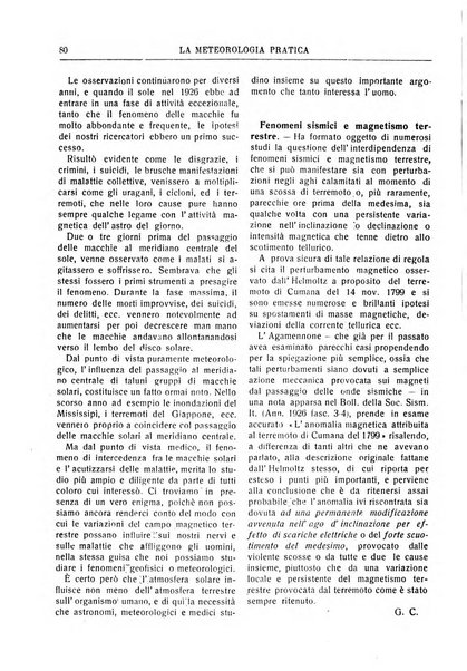 La meteorologia pratica rivista di meteorologia agraria, igienica, aeronautica