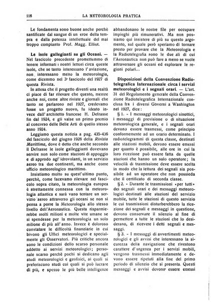 La meteorologia pratica rivista di meteorologia agraria, igienica, aeronautica