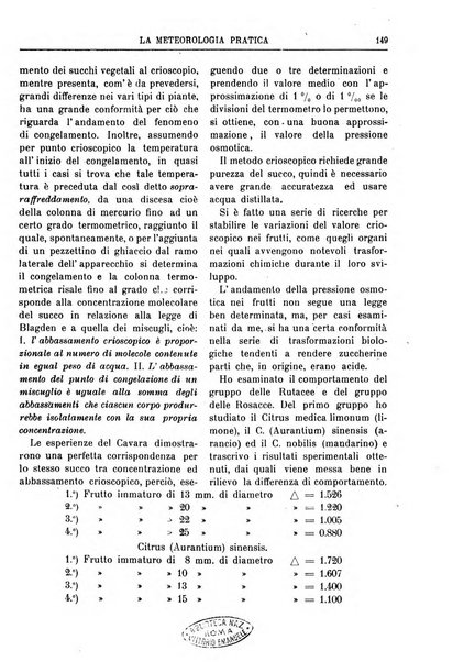 La meteorologia pratica rivista di meteorologia agraria, igienica, aeronautica