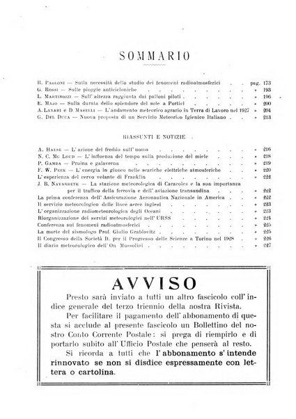 La meteorologia pratica rivista di meteorologia agraria, igienica, aeronautica