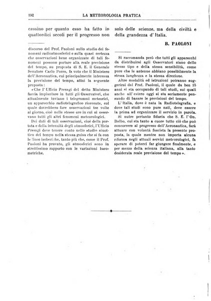 La meteorologia pratica rivista di meteorologia agraria, igienica, aeronautica