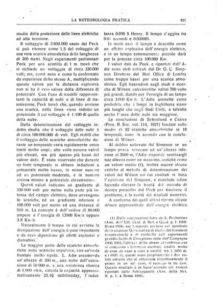 La meteorologia pratica rivista di meteorologia agraria, igienica, aeronautica