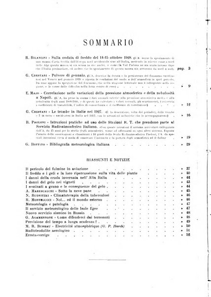 La meteorologia pratica rivista di meteorologia agraria, igienica, aeronautica