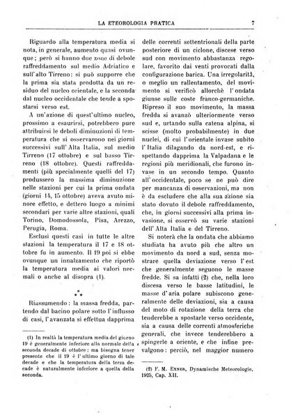 La meteorologia pratica rivista di meteorologia agraria, igienica, aeronautica