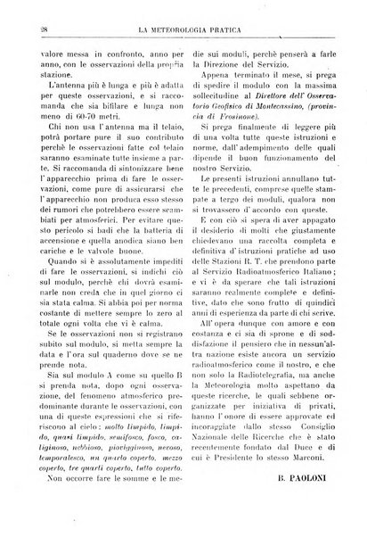 La meteorologia pratica rivista di meteorologia agraria, igienica, aeronautica