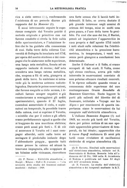 La meteorologia pratica rivista di meteorologia agraria, igienica, aeronautica