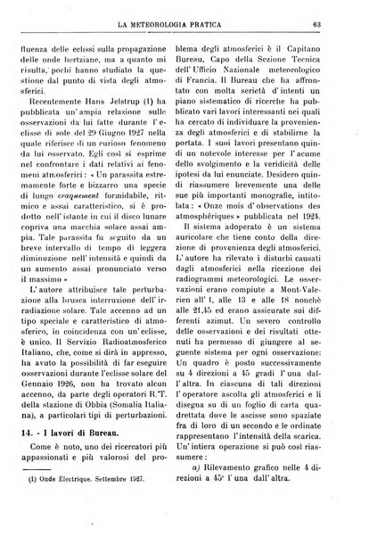 La meteorologia pratica rivista di meteorologia agraria, igienica, aeronautica