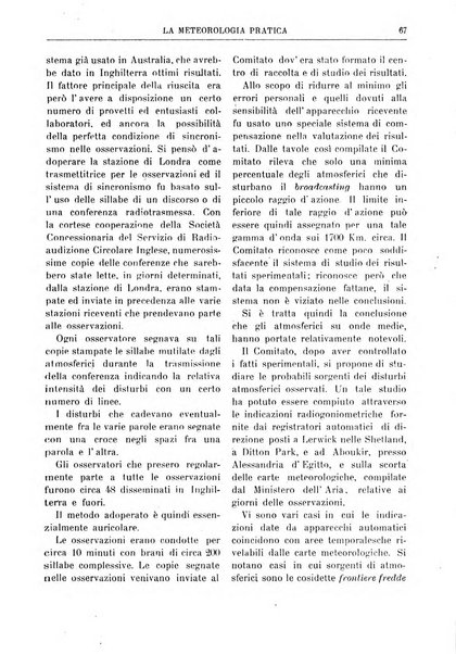 La meteorologia pratica rivista di meteorologia agraria, igienica, aeronautica